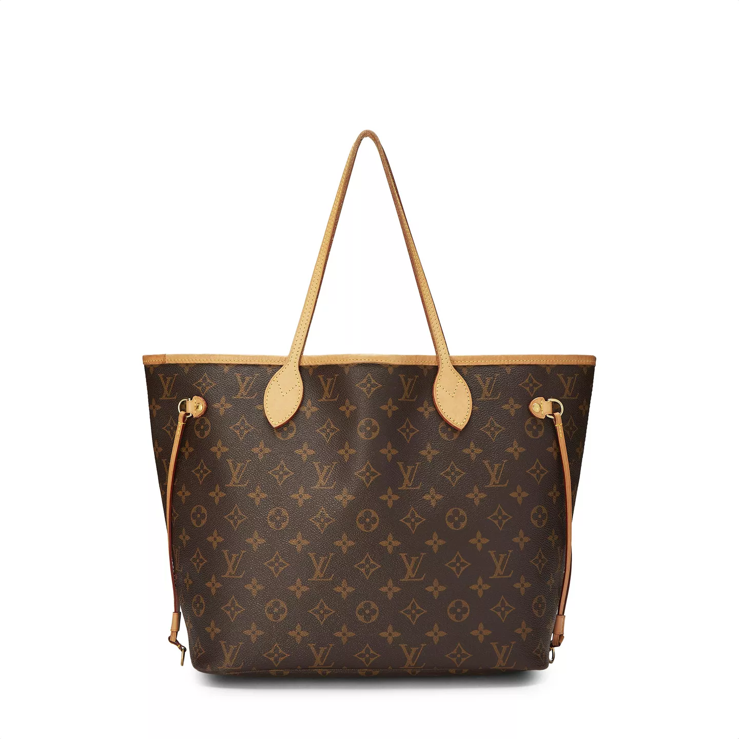 LV RED MONOGRAM CANVAS NEVERFULL MM